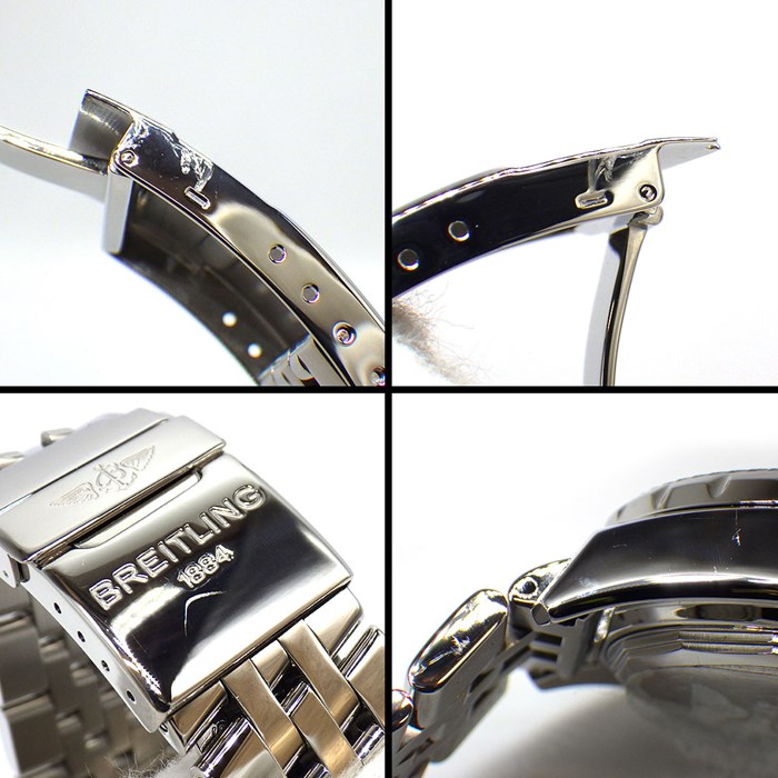 ブライトリング Breitling 腕時計 ベントレーGT A362B24SP/A13362 ブラック文字盤 黒 クロノグラフ タキメーター 夜光インデックス スモールセコンド 太陽コンパス 夜光針 SS 自動巻き 【箱・保付き】 【中古】