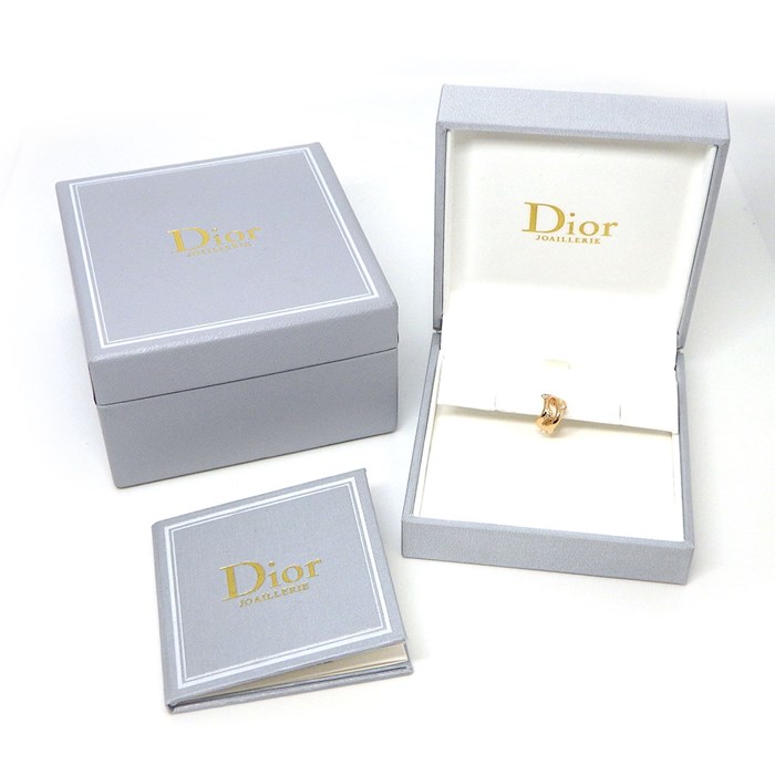 クリスチャンディオール Christian Dior イヤリング ボワ ドゥ ローズ JBDR95062 ダイヤモンド K18PG ※片方のみ 【箱・保付き】 【中古】