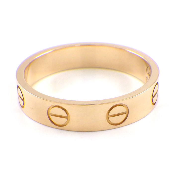カルティエ Cartier リング ラブ スモールモデル SM B4085250 K18PG 10号 / #50 【中古】