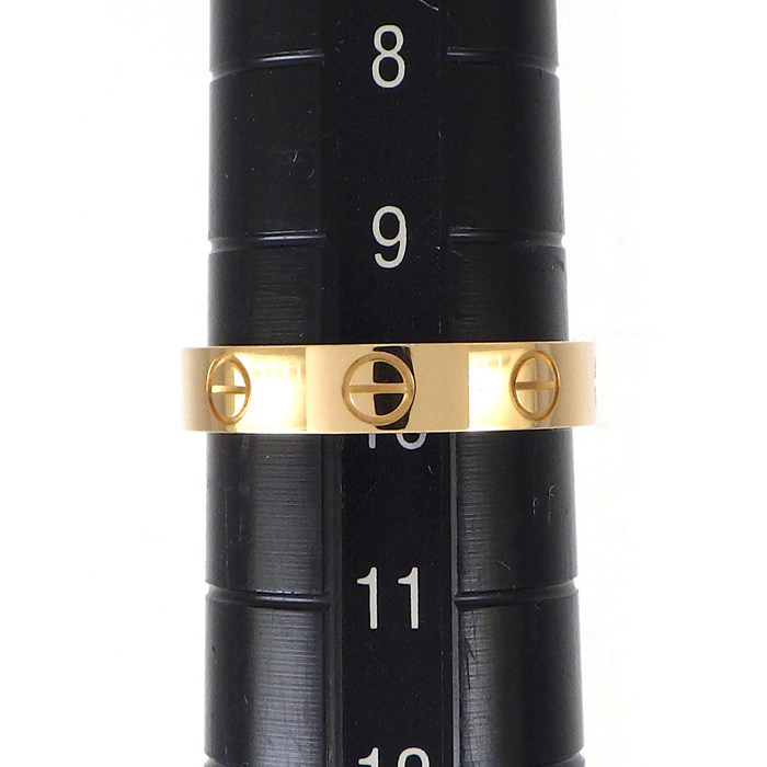 カルティエ Cartier リング ラブ スモールモデル SM B4085250 K18PG 10号 / #50 【中古】