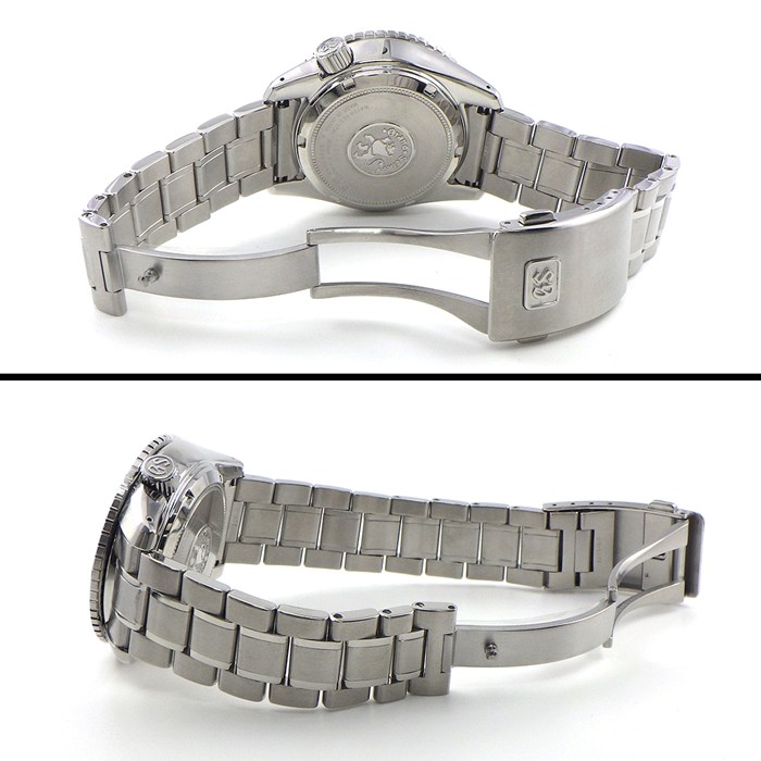 グランドセイコー Grand Seiko 腕時計 スポーツコレクション メカニカルハイビート SBGJ237/9S86-00K0 ミッドナイトブルー文字盤 デイト 回転ベゼル GMT 夜光針/インデックス SS 自動巻き 【箱・保付き】 【中古】