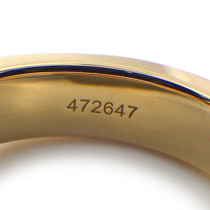 ハリーウィンストン HARRY WINSTON リング HWロゴ WBDRRDLGHWL フルサークル エタニティ 38ポイント ダイヤモンド K18PG 16号 【中古】