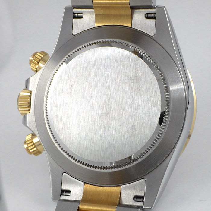ロレックス Rolex 腕時計 コスモグラフ デイトナ 116503G 8ポイント ダイヤインデックス シャンパンゴールド文字盤 ルーレット刻印 クロノグラフ タキメーター スモールセコンド K18YG SS 自動巻き 【箱・保付き】 【中古】