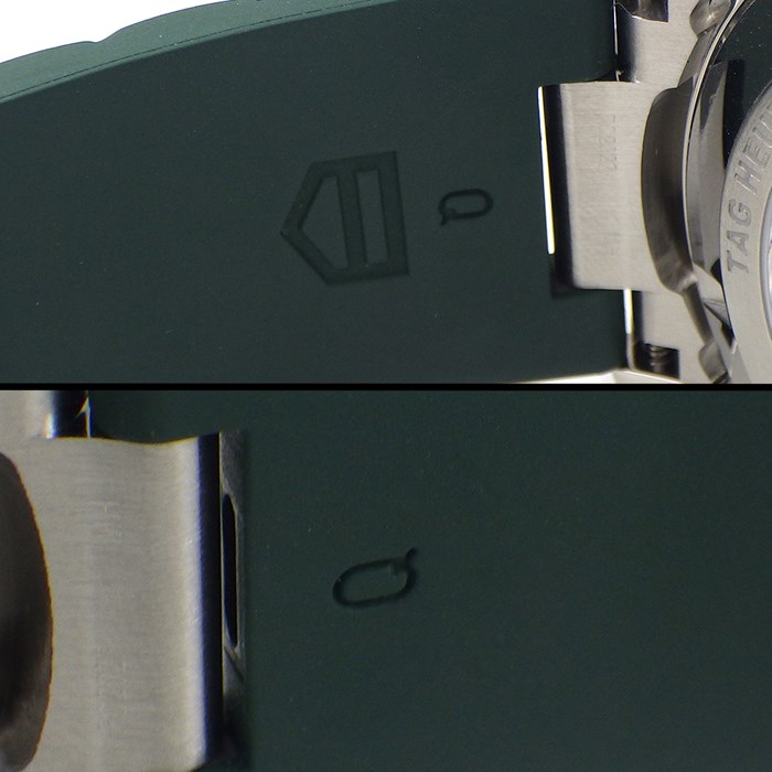 タグ・ホイヤー TAG Heuer 腕時計 カレラ キャリバー ホイヤー CBN2A1N.FT6238 カレンダー クロノグラフ 裏スケ タキメーター 夜光針 夜光インデックス グリーン 文字盤 SS セラミック ラバー 自動巻き 【箱・保付き】