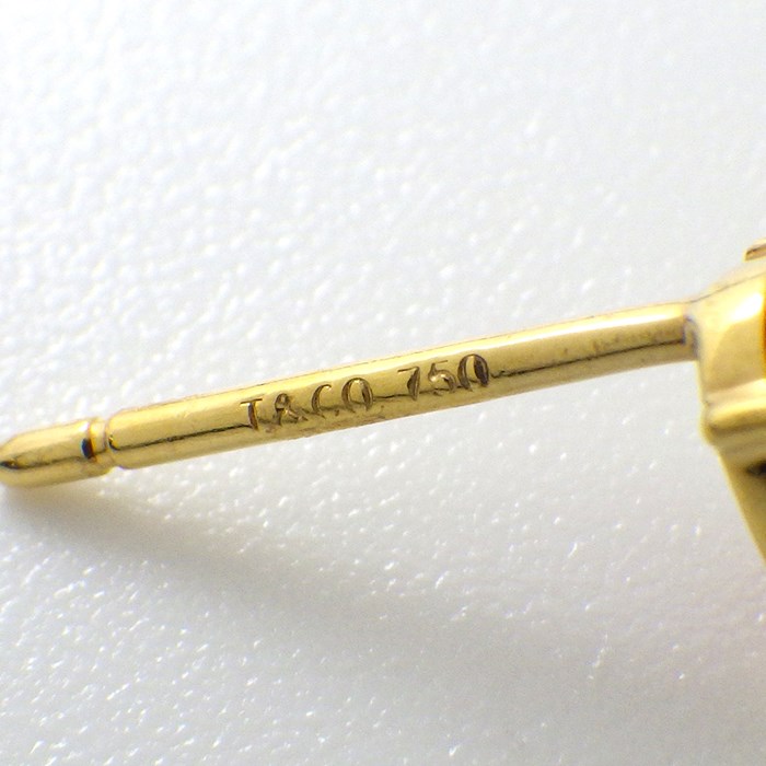 ティファニー Tiffany & Co. ピアス オーバルカット ルビー 0.80ct/0.80ct K18YG 【中古】