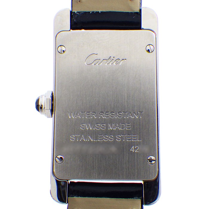 カルティエ Cartier 腕時計 タンク アメリカン SM WSTA0043 シルバー