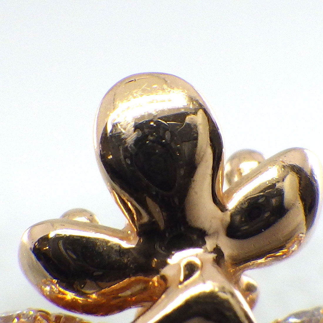 ショーメ Chaumet ブレスレット オルタンシア フラワーモチーフ ピンクサファイア パヴェ ダイヤモンド K18PG 【中古】