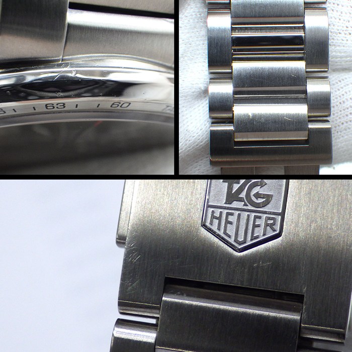 タグ・ホイヤー TAG Heuer 腕時計 グランドカレラ CAV511A.BA0902 ブラック文字盤 デイト クロノグラフ タキメーター スモールセコンド SS 自動巻き 【中古】