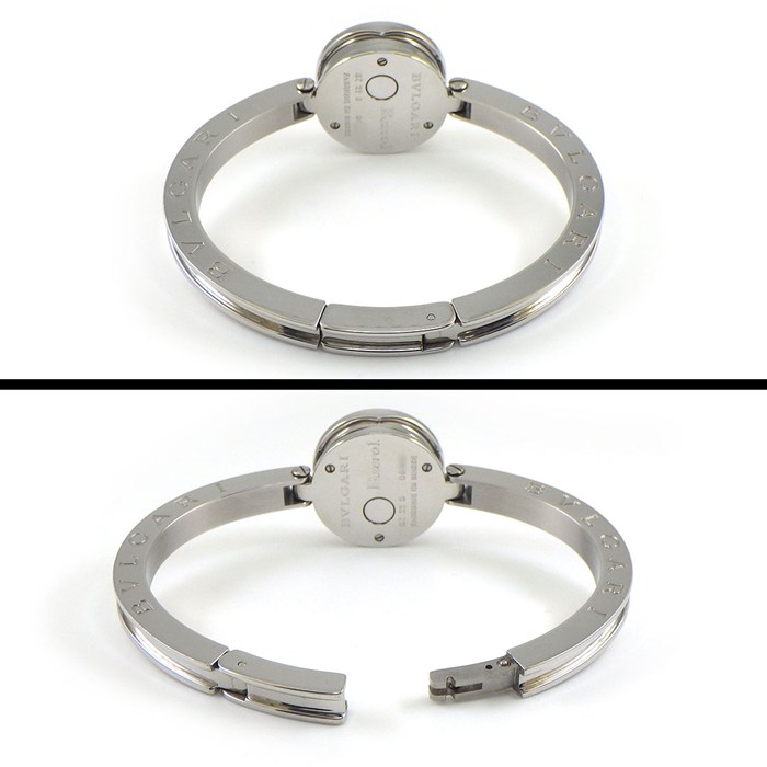 ブルガリ BVLGARI 腕時計 B-zero1 ビーゼロワン BZ22S グリーンシェル文字盤 SS クオーツアナログ 【中古】