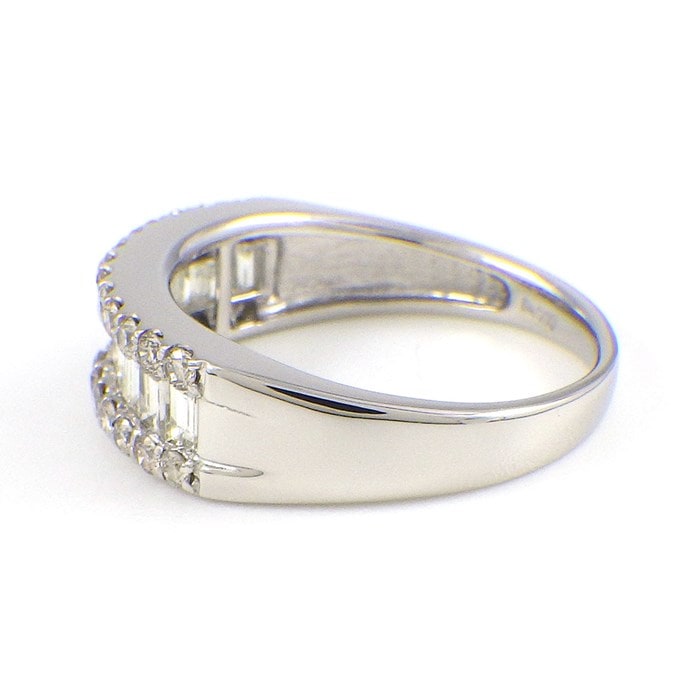 バゲットカットダイヤモンド】 リング エタニティ バンド 11