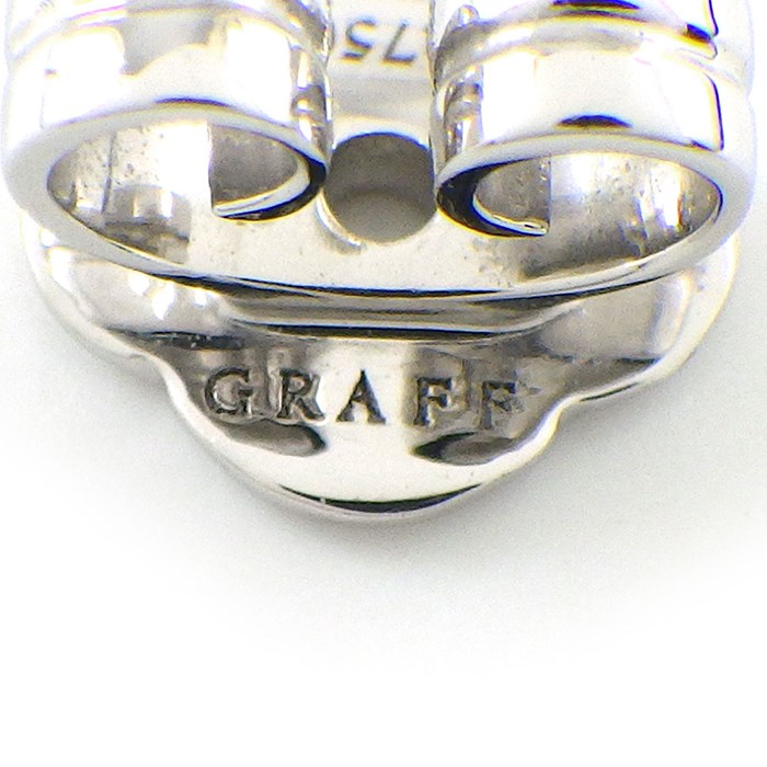 グラフ Graff GRAFF ピアス パヴェ バタフライ プティ スモール RGE1563 ダイヤモンド 計0.08ct K18WG 【中古】