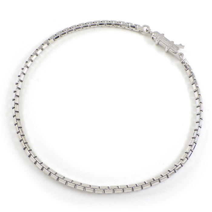 カルティエ Cartier ブレスレット タンク B6022900 ベネチアン リンク K18WG 【箱・保付き】 【中古】