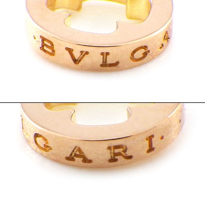 ブルガリ BVLGARI ブレスレット フィオレヴァー 355326 オープン フラワー クローバー 1ポイント ダイヤモンド K18PG / #ML 【中古】