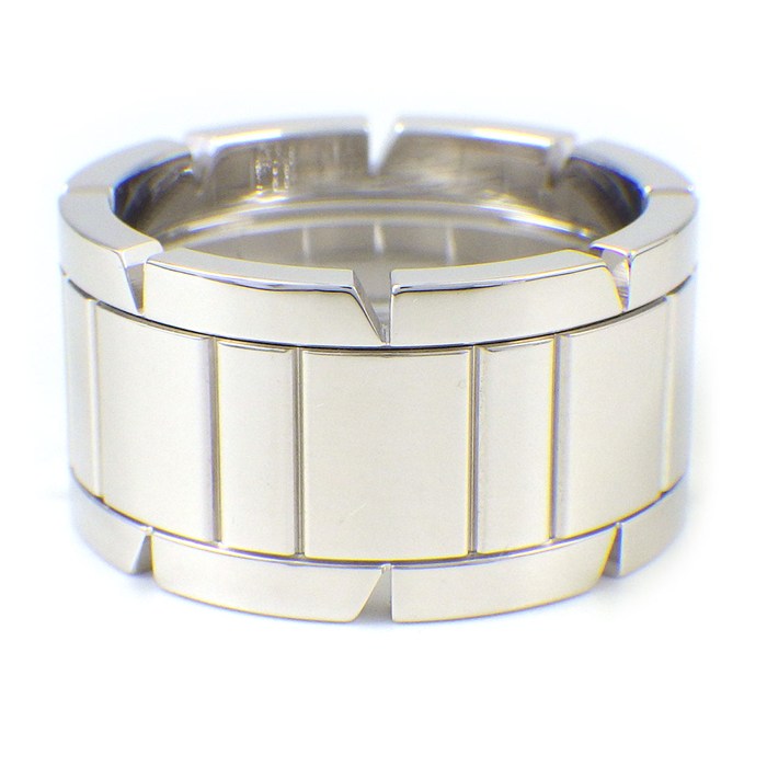 カルティエ Cartier リング タンクフランセーズ K18WG 14.5号 / #55 【中古】