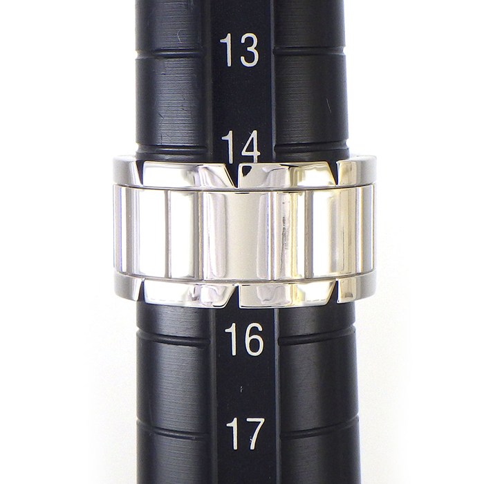 カルティエ Cartier リング タンクフランセーズ K18WG 14.5号 / #55 【中古】