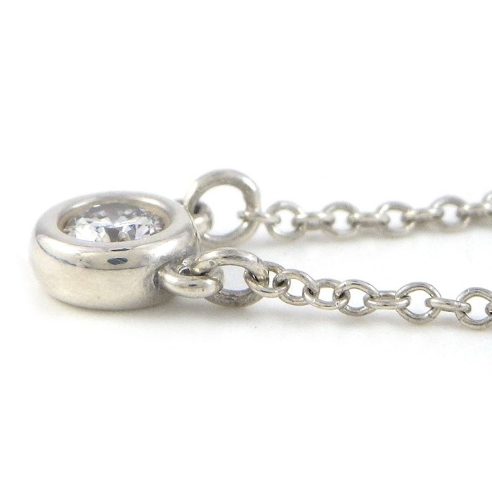 ティファニー Tiffany & Co. ネックレス バイザヤード 60017903 1ポイント ダイヤモンド 0.07ct SV925 【中古】