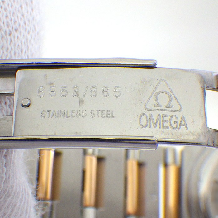 オメガ OMEGA 腕時計 コンステレーション ミニ 1360.75.00 12ポイント ダイヤベゼル ホワイトシェル文字盤 K18PG SS クオーツアナログ 【中古】