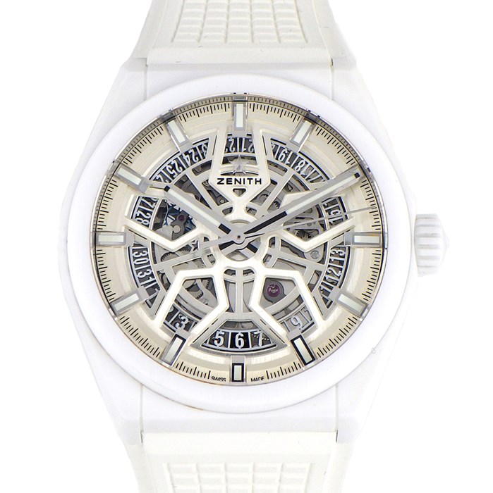 ゼニス ラバー白 お持ちの『クロノマスター スポーツ』にラバー