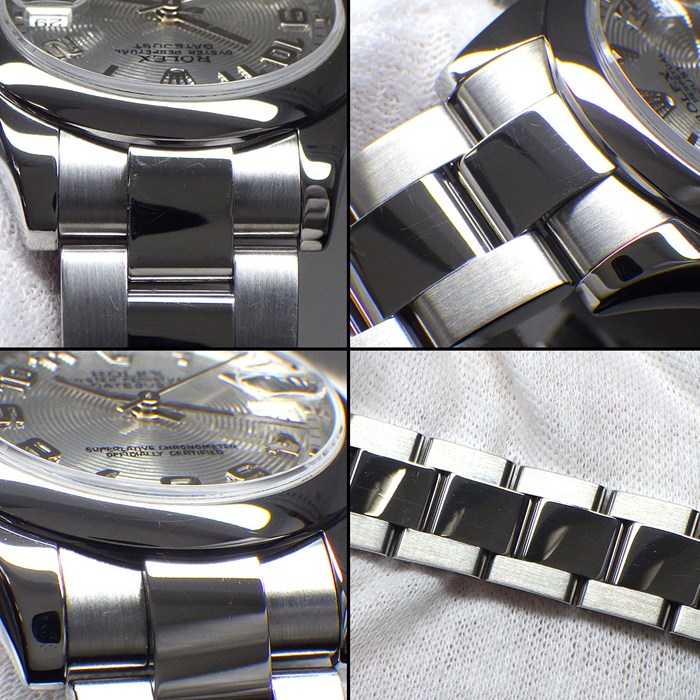 ロレックス Rolex 腕時計 デイトジャスト 178240 M番 2007-2008年 コンセントリック シルバー文字盤 SS 自動巻き 【箱・保付き】 【中古】