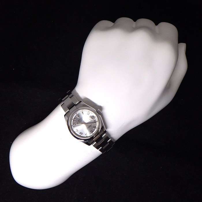 ロレックス Rolex 腕時計 デイトジャスト 178240 M番 2007-2008年 コンセントリック シルバー文字盤 SS 自動巻き 【箱・保付き】 【中古】