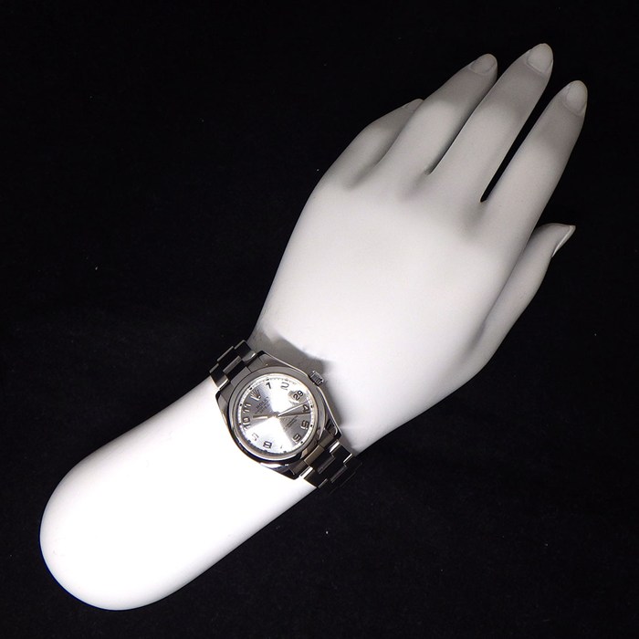 ロレックス Rolex 腕時計 デイトジャスト 178240 M番 2007-2008年 コンセントリック シルバー文字盤 SS 自動巻き 【箱・保付き】 【中古】