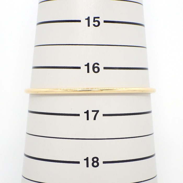 カルティエ Cartier ブレスレット ジュストアンクル SM B6065817 釘モチーフ 20ポイント ダイヤモンド 0.18ct K18PG / #17 【箱・保付き】 【中古】
