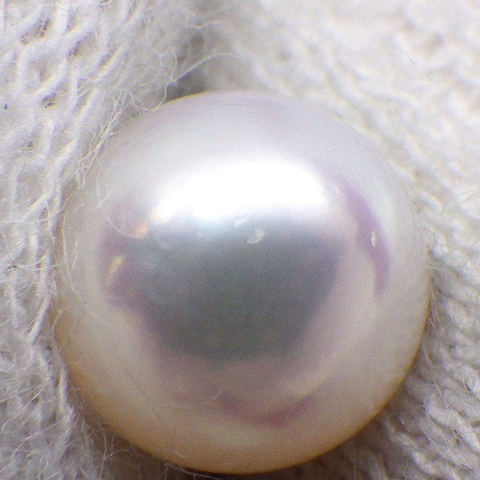 タサキ 田崎真珠 TASAKI ネックレス スターモチーフ 1ポイント パール 6.5mm珠 ダイヤモンド 計0.03ct PT900 PT850 【中古】