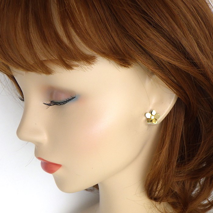 グラフ Graff GRAFF ピアス ワイルドフラワー ミニ RGE1804 2ポイント ダイヤモンド 計0.12ct K18YG 【中古】