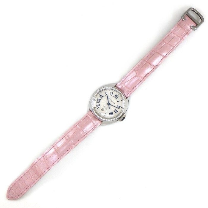 カルティエ Cartier 腕時計 クレ W4CL0005 デイト ダイヤベゼル