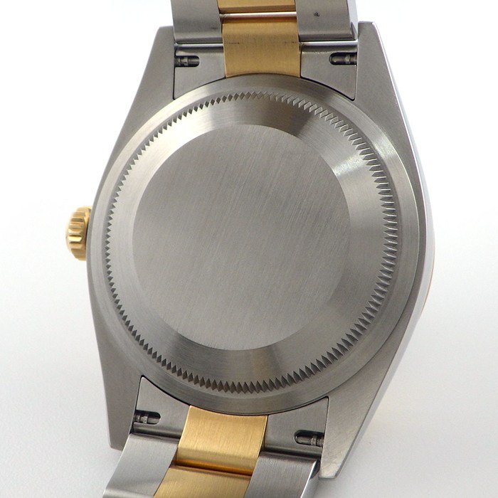 ロレックス Rolex 腕時計 エクスプローラー 36 124273 ルーレット刻印 夜光インデックス 夜光針 ブラック 文字盤 K18YG SS 自動巻き 【箱・保付き】 【中古】