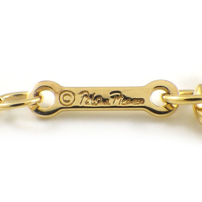 ティファニー Tiffany & Co. ネックレス オリーブ リーフ オーバル カボションカット シトリン K18YG 【中古】