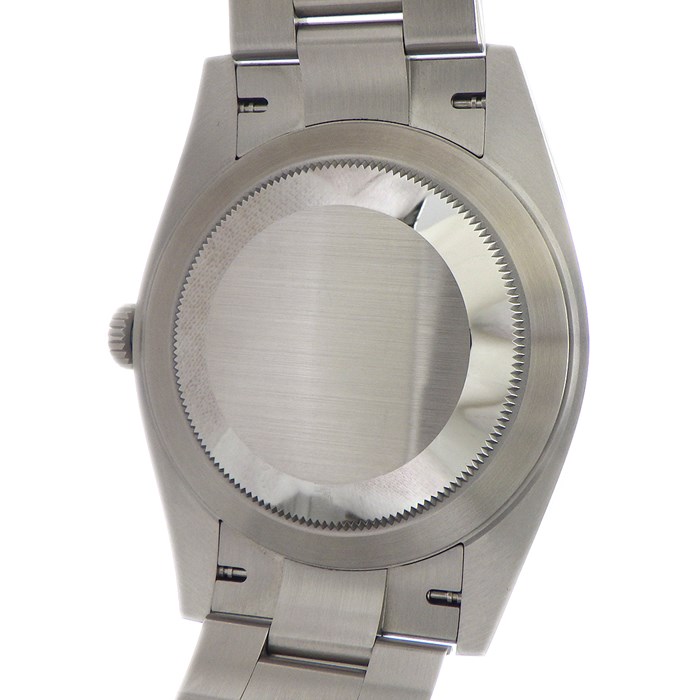 ロレックス Rolex 腕時計 オイスター パーペチュアル デイトジャスト 41 126300 デイト ルーレット刻印 アズーロブルー サンレイ文字盤 オイスターブレス SS 自動巻き 【箱・保付き】 【中古】