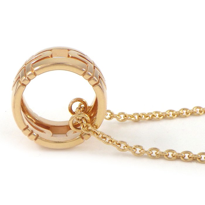 ブルガリ BVLGARI ネックレス パレンテシ K18PG 【中古】