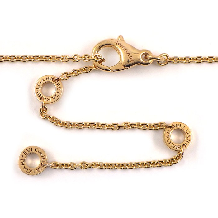 ブルガリ BVLGARI ネックレス パレンテシ K18PG 【中古】
