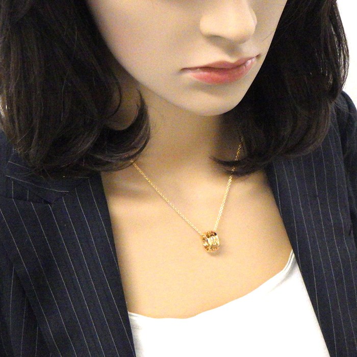 ブルガリ BVLGARI ネックレス パレンテシ K18PG 【中古】
