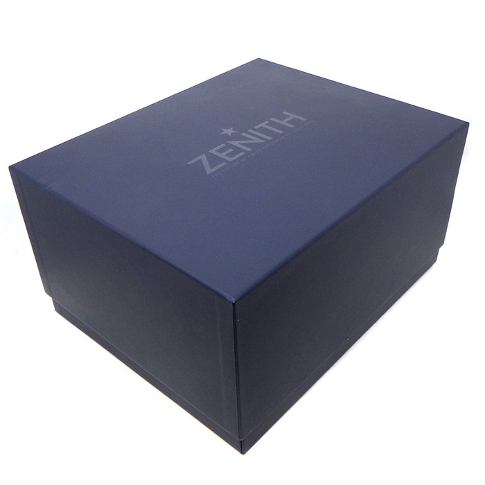 ゼニス ZENITH 腕時計 デファイ エクストリーム 95.9100.9004/01.I001 スケルトン文字盤 クロノグラフ スモールセコンド 裏スケ パワーインジケーター チタン 自動巻き 【箱・保付き】 【中古】