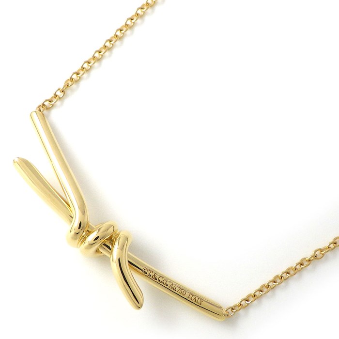 TIFFANY & Co. アクセサリー(その他) ティファニー Tiffany & Co. ネックレス ノット 68887194 バー