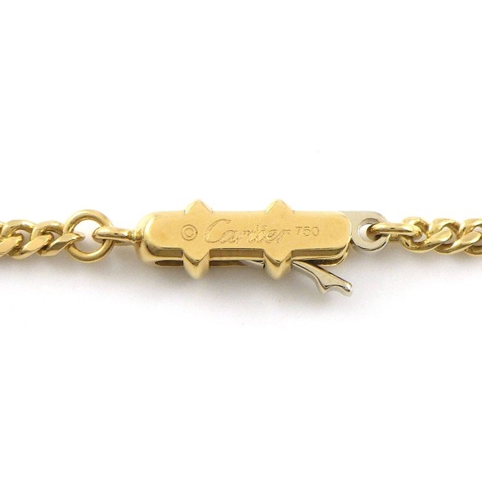 カルティエ Cartier ネックレス ラドーニャ シトリン ダイヤモンド K18YG 【中古】