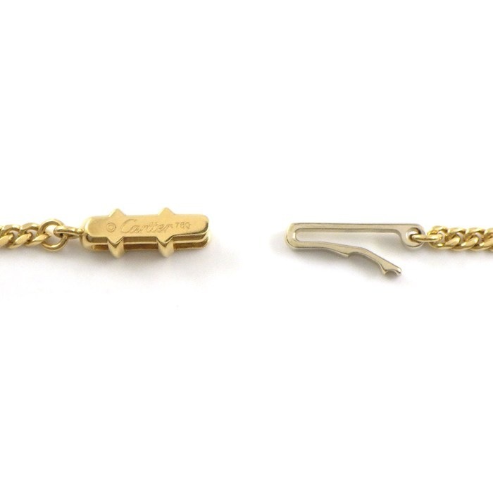 カルティエ Cartier ネックレス ラドーニャ シトリン ダイヤモンド K18YG 【中古】