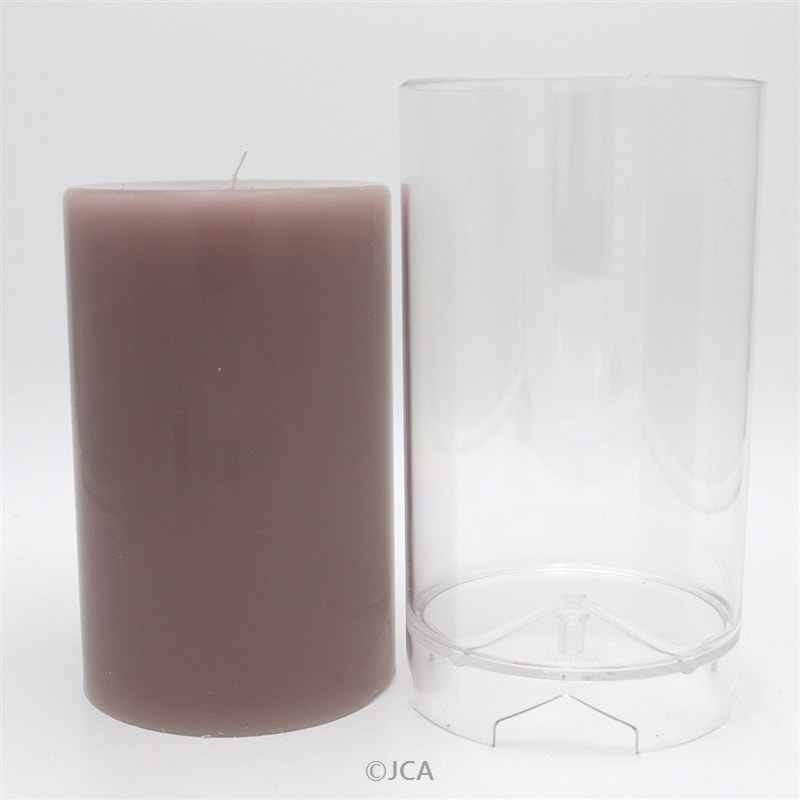 ポリ製モールド　円柱（シリンダー）型　直径83mm×130mm