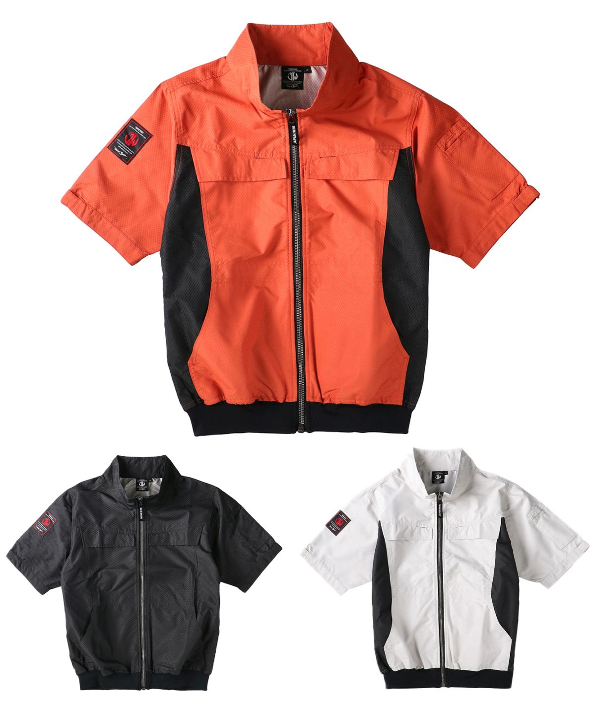 【Jawin】 54200 空調服(R)半袖ブルゾン[春夏]