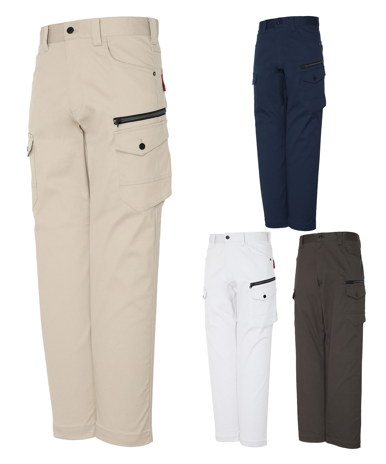 【Z-DRAGON】 72602 ストレッチノータックカーゴパンツ[秋冬]※SLIM FIT※