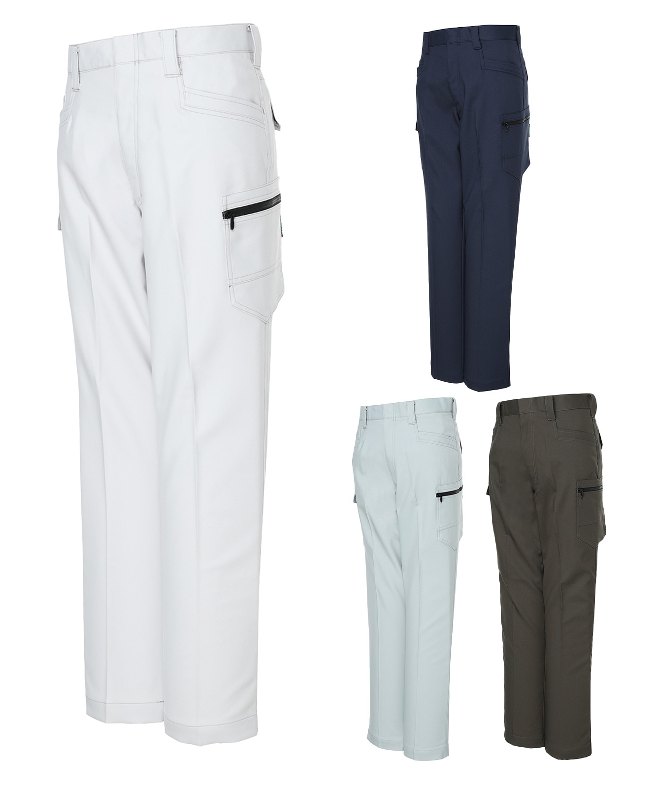 【Z-DRAGON】 72802 エコ製品制電ストレッチノータックカーゴパンツ[秋冬]※SLIM FIT※