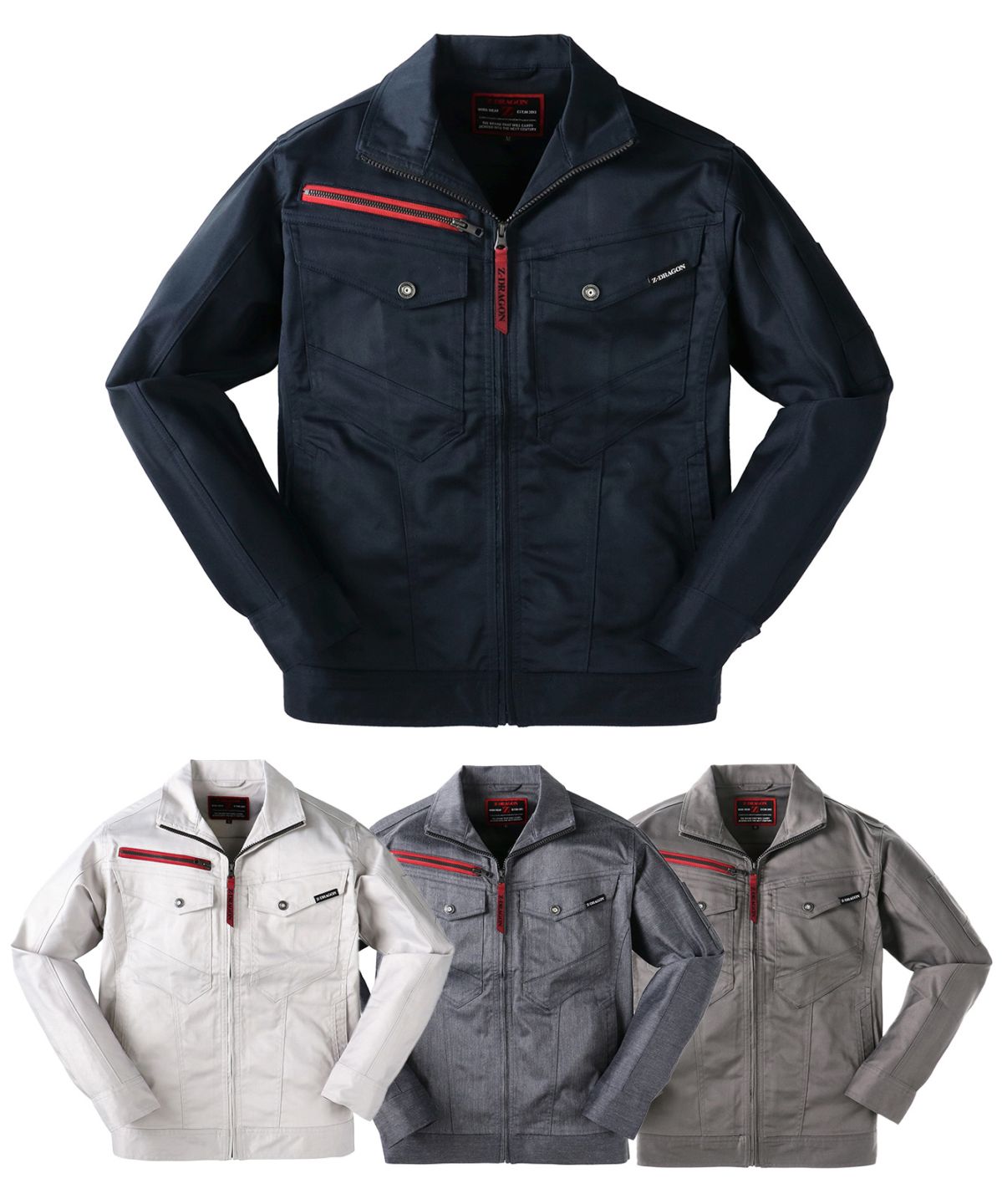 【Z-DRAGON】73400 エコストレッチジャンパー[秋冬]※SLIM FIT※