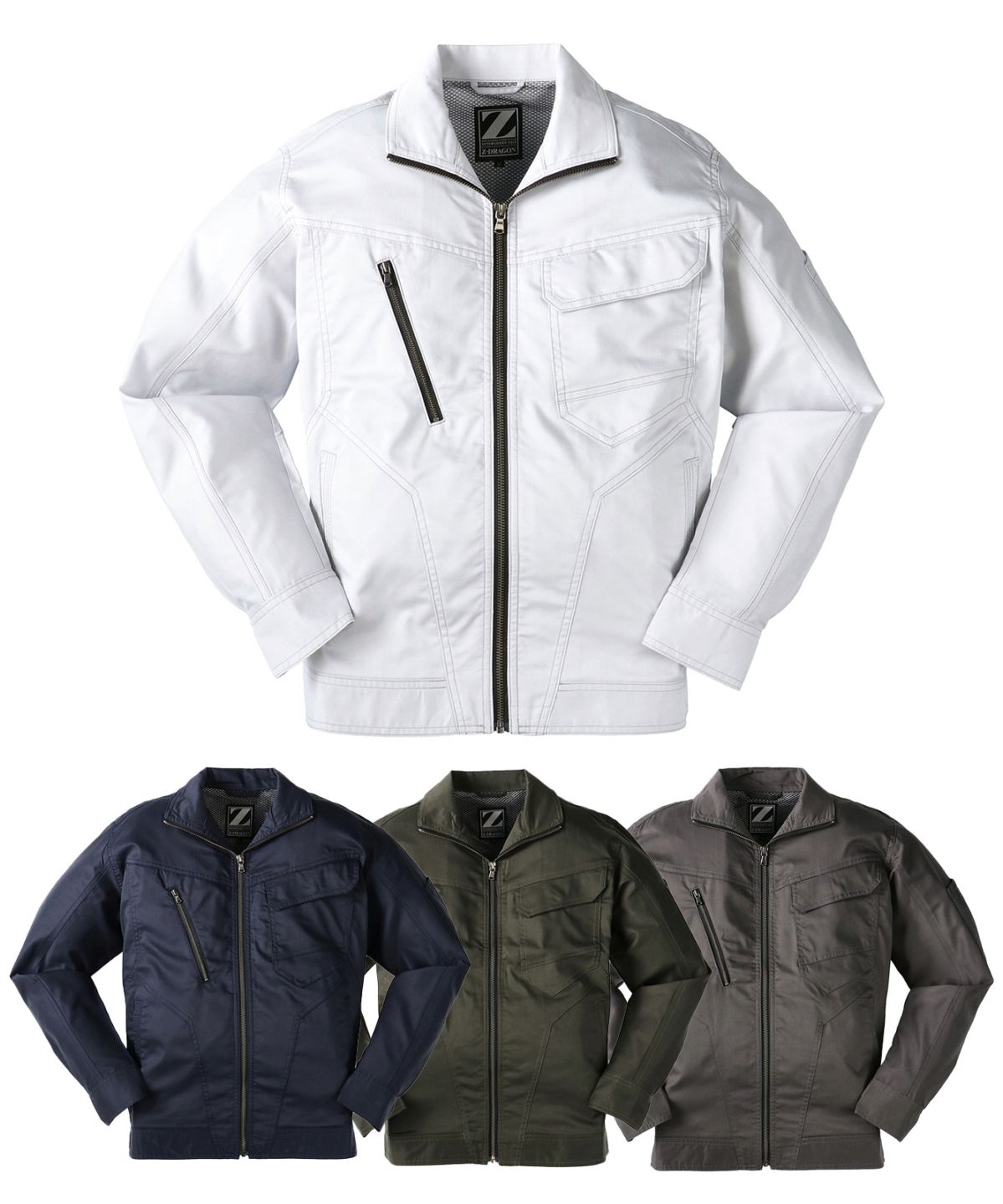 【Z-DRAGON】 75900 ストレッチ長袖ジャンパー [春夏]※SLIM FIT※
