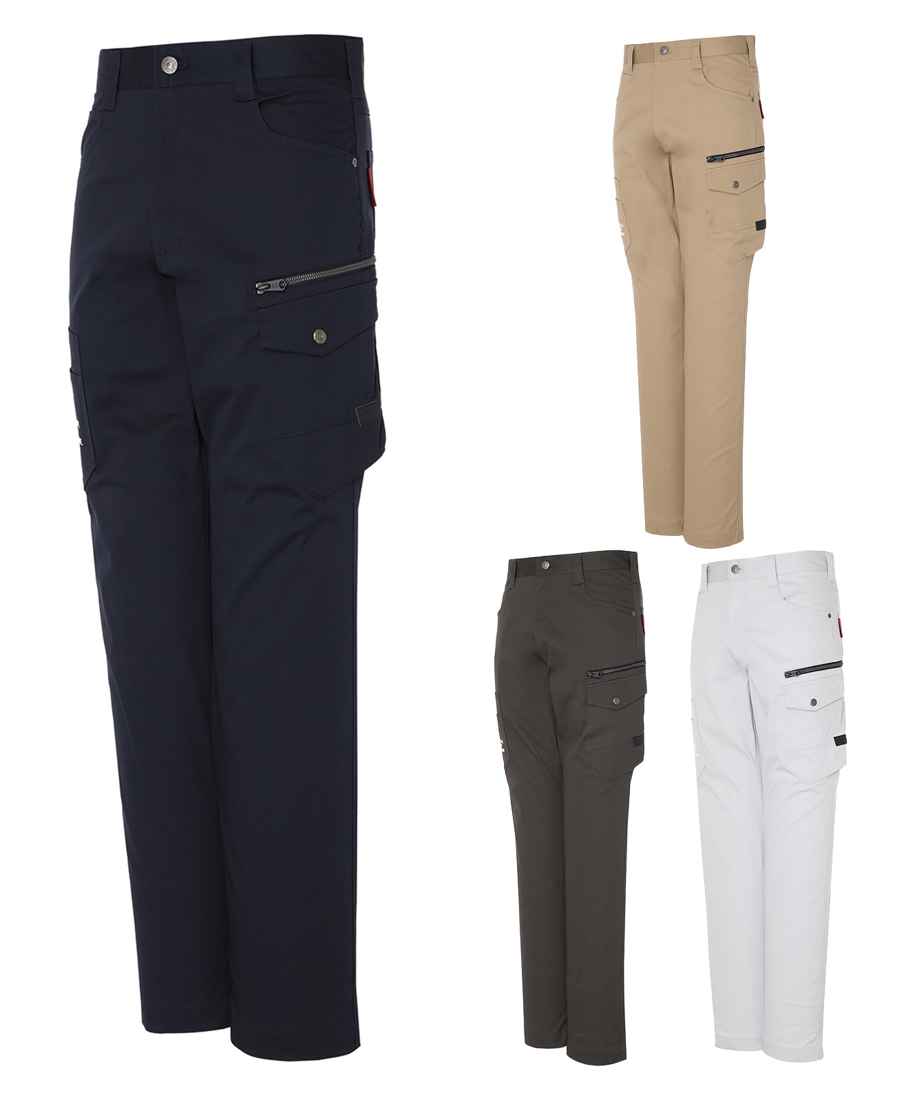 【Z-DRAGON】 76702 ストレッチノータックカーゴパンツ[春夏]※SLIM FIT※