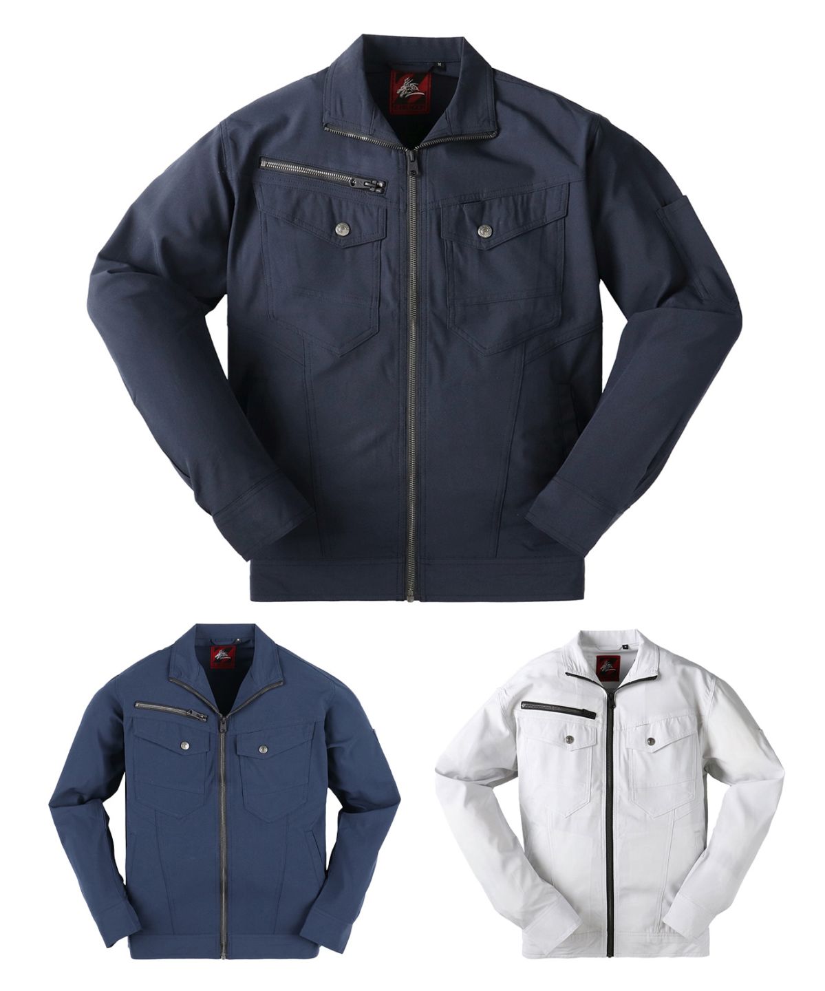 【Z-DRAGON】77000 ストレッチ長袖ジャンパー[春夏]※SLIM FIT※