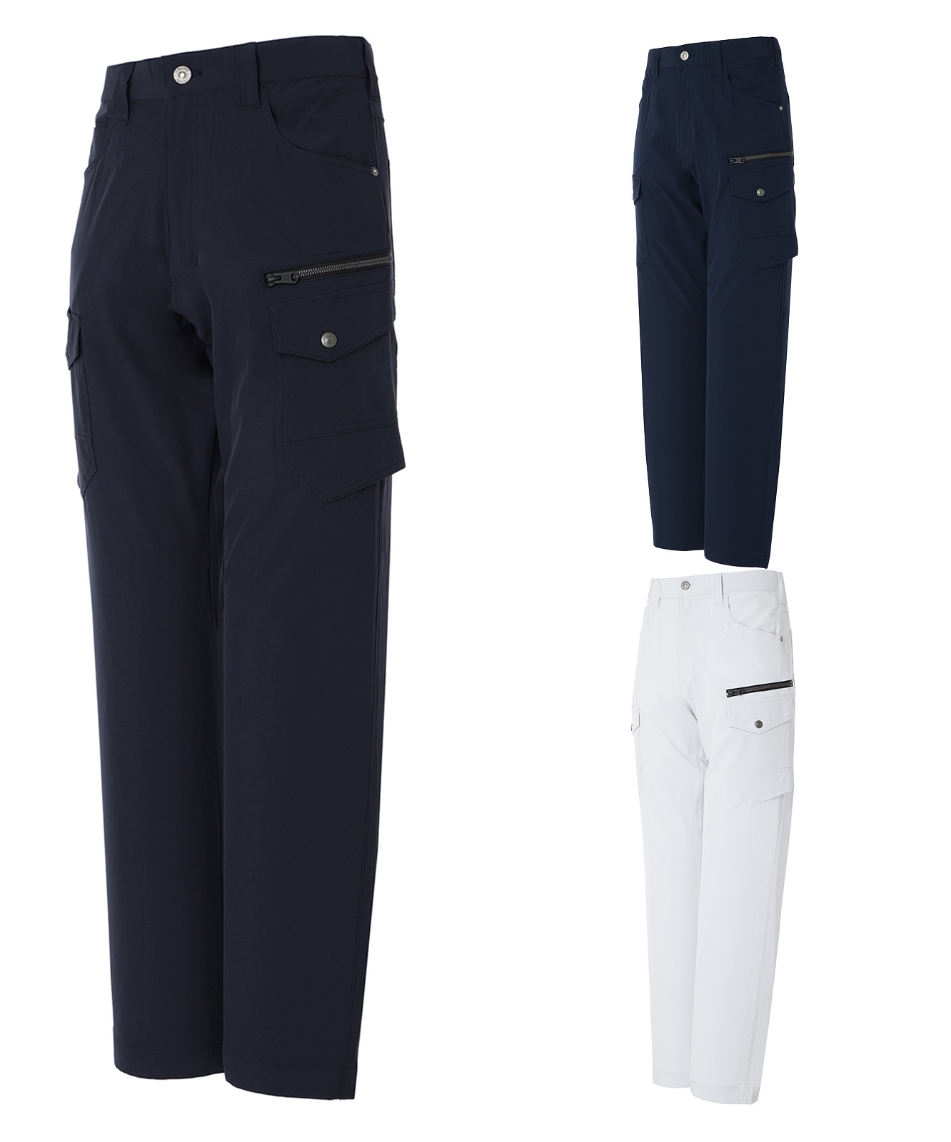 【Z-DRAGON】77002 ストレッチノータックカーゴパンツ[春夏]※SLIM FIT※