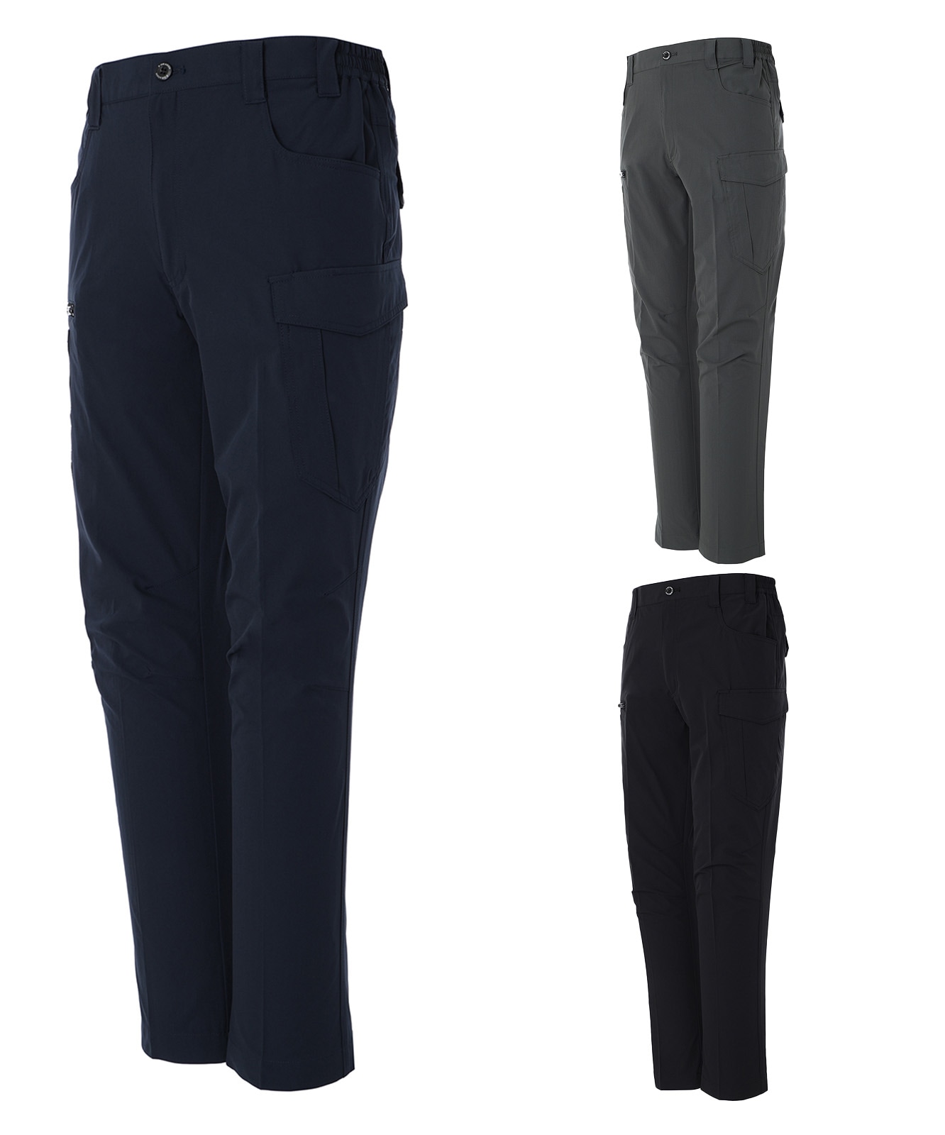 【Z-DRAGON】 77502 製品制電ストレッチノータックカーゴパンツ[春夏]※SLIM FIT※