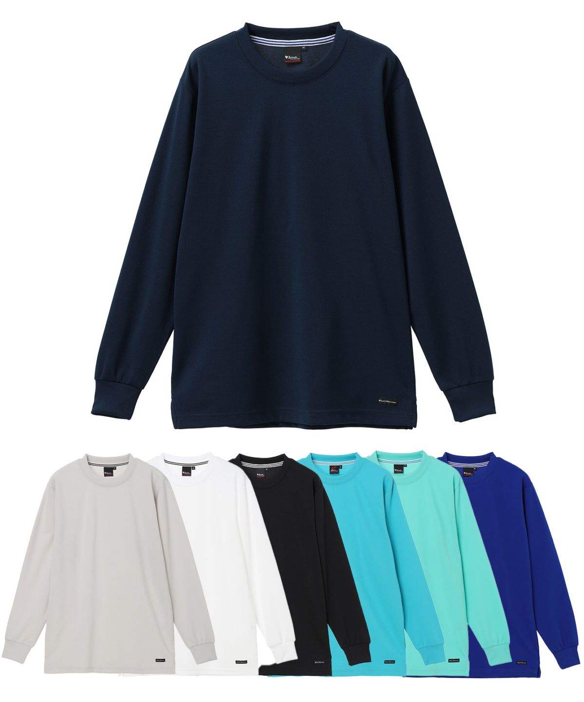 【Field Message】 85224 吸汗速乾長袖Tシャツ [通年]